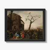 Peasants Dancing by Johannes Lingelbach - thumbnail_1_bf_6732286d12f9211d49d3d814